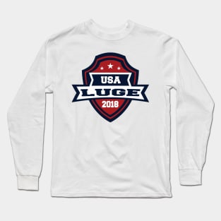 USA Luge Pyeongchang 2018! Long Sleeve T-Shirt